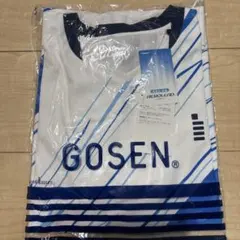 GOSEN AEROLEAD Tシャツ 12122 ホワイト/ブルー