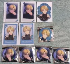 エクス・アルビオ ウィンターデート チェキ 缶バッジ