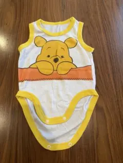 プーさんロンパース 70サイズノースリーブ