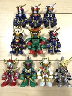 仮面ライダーズ　仮面ライダー鎧武　ガイム　10体セット