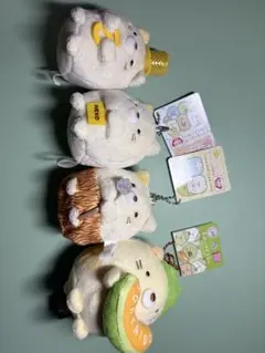 【タグ付き美品】すみっコぐらし ５周年 海外限定 ねこ ぬいぐるみ タグ付き美品】すみっコぐらし 5周年 海外限定 ねこ ぬいぐるみ