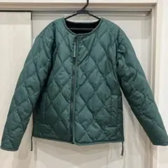 TAION リバーシブル　キルト/ボア　ジャケット