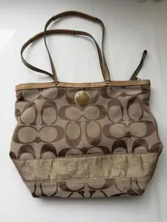 COACH 코치 토트 백 시그니처 패턴
