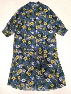 【韓国製】花柄の可愛いワンピース