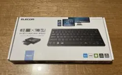 3/30値下【ELECOM】キーボードTK-FBP102BK Bluetooth