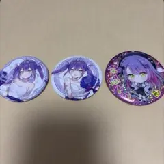 常闇トワ　缶バッジ　3点セット