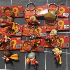 サイボーグ009フィギュアキーホルダー　９個セット