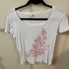 ESPRIT 半袖Tシャツ ホワイト ペイズリー刺繍のサムネイル