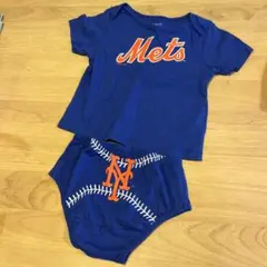 【美品】Mets ベビー服 Tシャツ・パンツセット 24M