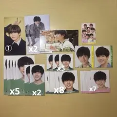 長尾謙杜 デタカ 厚紙 セット売り