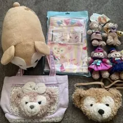 ダッフィー ぬいぐるみセット バッグ付き