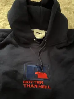 Hotter Than Hell ネイビー パーカー Hotter Than Hell hth ネイビー パーカー HTH(Hotter Than Hell