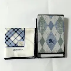 Burberrys ハンカチ タオルハンカチ 2枚セット