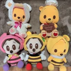 ディズニーぬいぐるみ5つセット☆