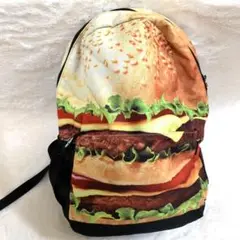 モジョ MOJO BACKPACKS リュック ハンバーガー柄 男女兼用