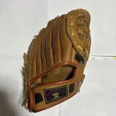 当時物 美津濃 硬式グローブ 赤カップ 左投げ オールラウンド GAT-5