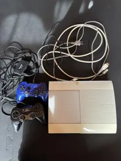 PlayStation 3 本体 ホワイト コントローラー2個
