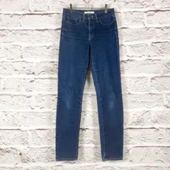p301 Levi's 721 High Rise Skinny デニム S〜Mのサムネイル