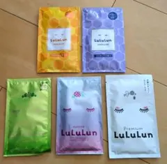 LuLuLun フェイスマスク5枚セット