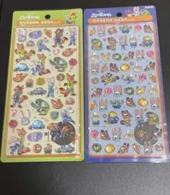 【正規品】ズートピア ボンボンドロップシール 2枚セット