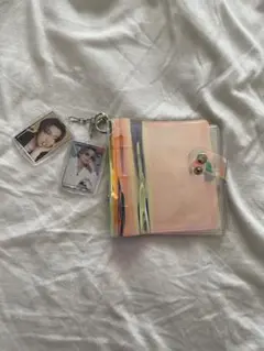 K-POP フォトカードケース　オーロラカラー　ピンク