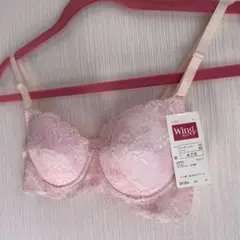 『匿名配送』未使用Wing ピンク レース ブラジャー A70