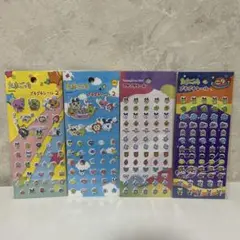 【即日発送】新品 たまごっち プチプチシール 2ぷくぷく4枚セット まとめ売り