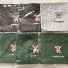 【新品未使用】コアラ　ポーチ6個セット　オーストラリア
