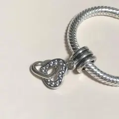 PANDORA パンドラ ハート ダングルチャーム