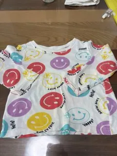 スマイリーフェイス Tシャツ 90サイズ