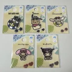 t*o様 サンリオ　日焼けワッペン　5点セット