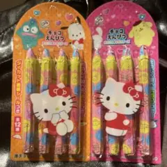 【新品】チョコえんぴつ サンリオキャラクターズ♡キティ2種類セットのサムネイル