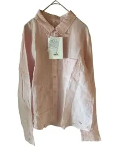 Sonny Label リネンシャツ　長袖　麻100% 新品訳あり　薄ピンク　春