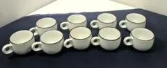 ノリタケ　ストーンウェア　カップ　9客セット