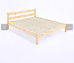 2025年最新】セミダブル 無印良品 木製ベッドフレームの人気アイテム