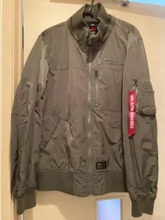 ALPHA INDUSTRIES オリーブ 中綿なし