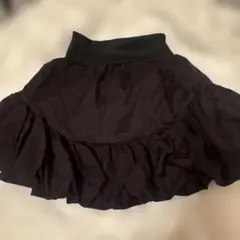 黒いフレアスカート 今月処分