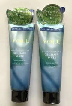 新品未使用☆2本セット☆YOLU リラックスナイトリペアジェルヘアマスクのサムネイル