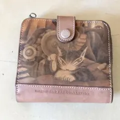 わちふぃーるど ダヤン 本革 財布