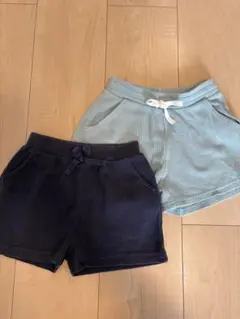 H&M ハーフパンツ2枚セット