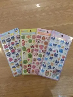 Tamagotchi 3Dステッカーセット 4パック