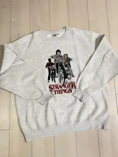 【未使用】ストレンジャーシングススウェットプルオーバー GU