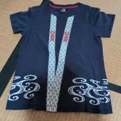 【XSサイズ】namitatsu 和柄 Tシャツ 紺色のサムネイル
