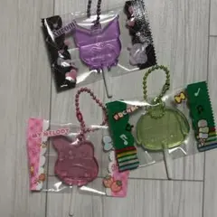 サンリオ　キャンディーチャーム　マイメロディ　クロミ　ポチャッコ