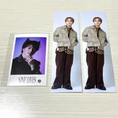 超特急 マサヒロ NINELIVES ミニフォト&マルイ しおり2枚