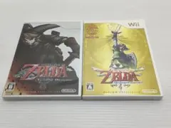 【即日配送】 ゼルダの伝説 トワイライトプリンセス スカイウォードソード Wii