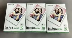 新品未使用チェキinstax mini 10枚入り　3セット