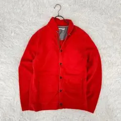 SHIPS コットンジャケット（L）赤系　日本製　メンズカジュアル
