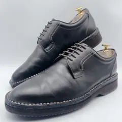 リーガルウォーカー ビブラムソール プレーントゥ 革靴 ブラウン レザーシューズ