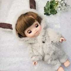 メルちゃんレミンちゃんソランちゃん　着せ替え　ロンパース　A028